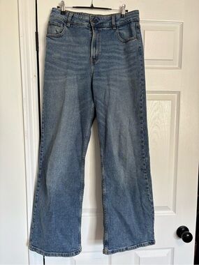 Guess Women's Wide-Leg Jeans - Light Blue Wash